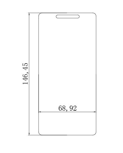 OPPO R7S 手机钢化玻璃膜刀模