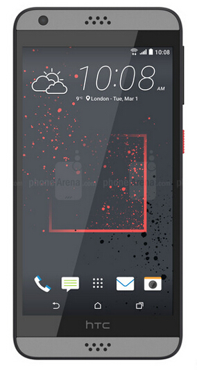 HTC 630手机钢化膜真机图