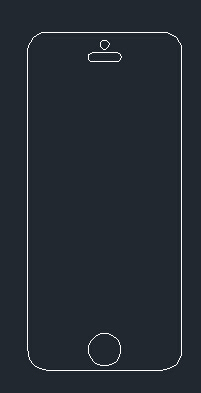 iPhone SE钢化膜工程图